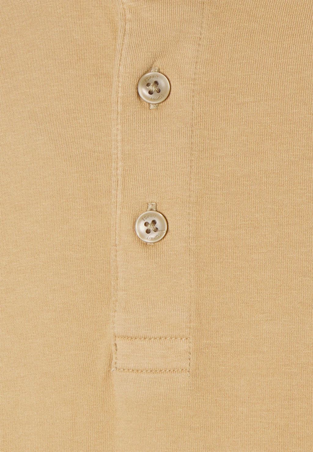 ESPRIT REGULAR MENS POLO SHIRT | BEIGE