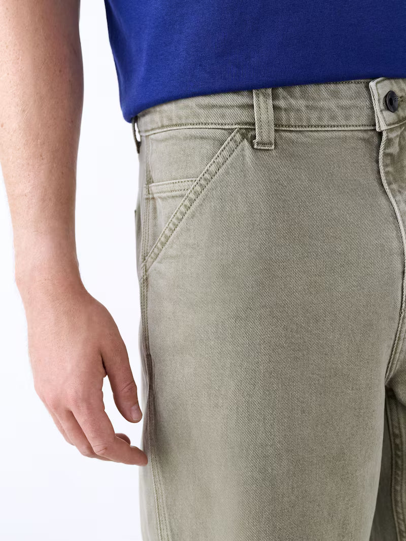 NEXT RELAXED TAPERED FIT DENIM JEANS | STONE
