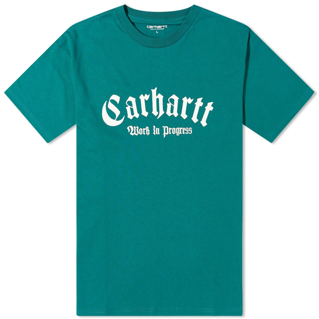 CARHARTT WIP ONYX T-SHIRT | SEA GREEN
