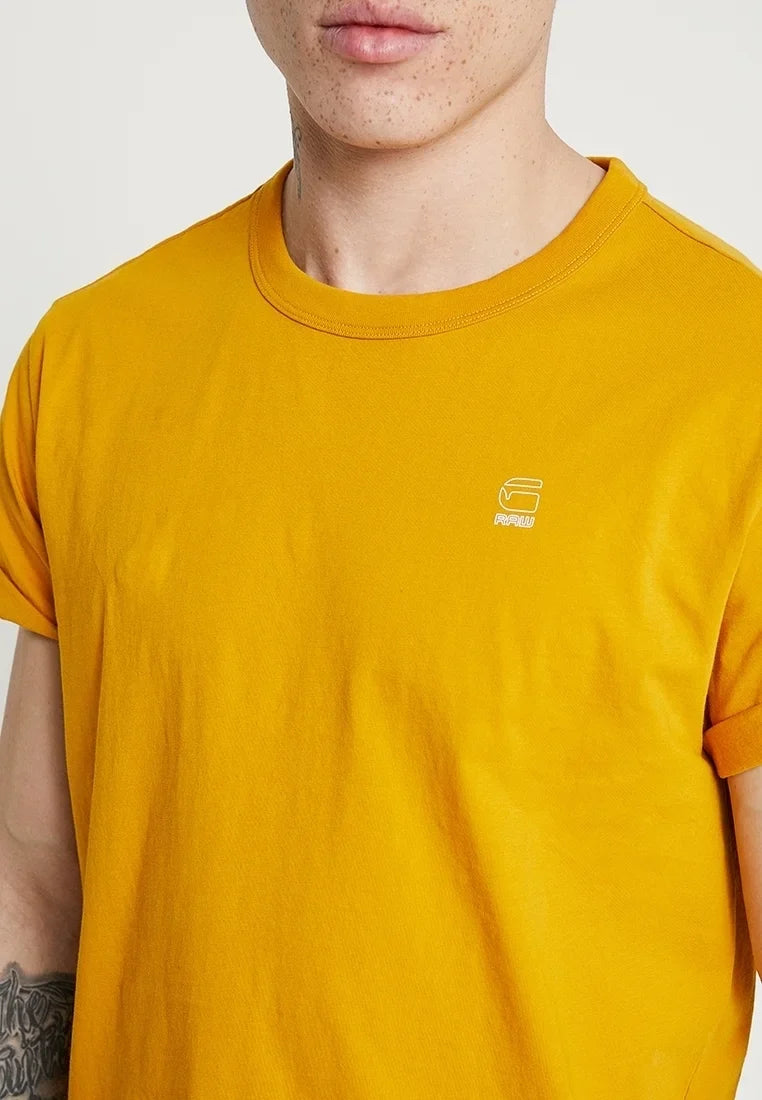 G-STAR SHORT SLEEVE T-SHIRT | DARK YELLOW