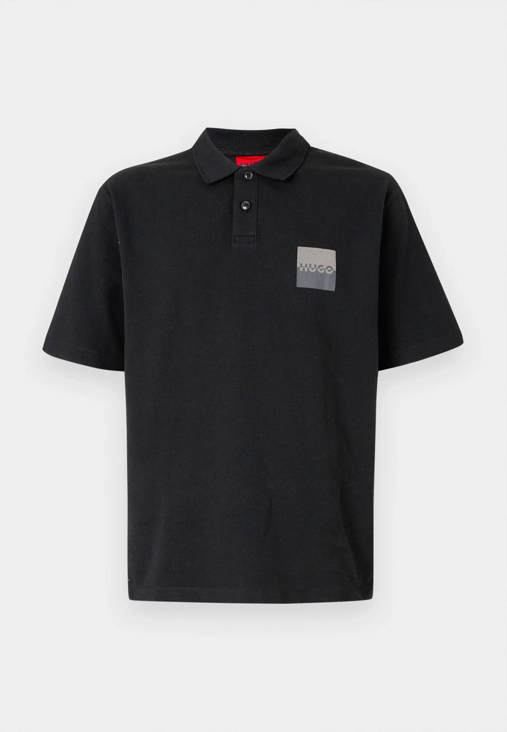 HUGO BOSS DUSPLITY POLO SHIRT | BLACK