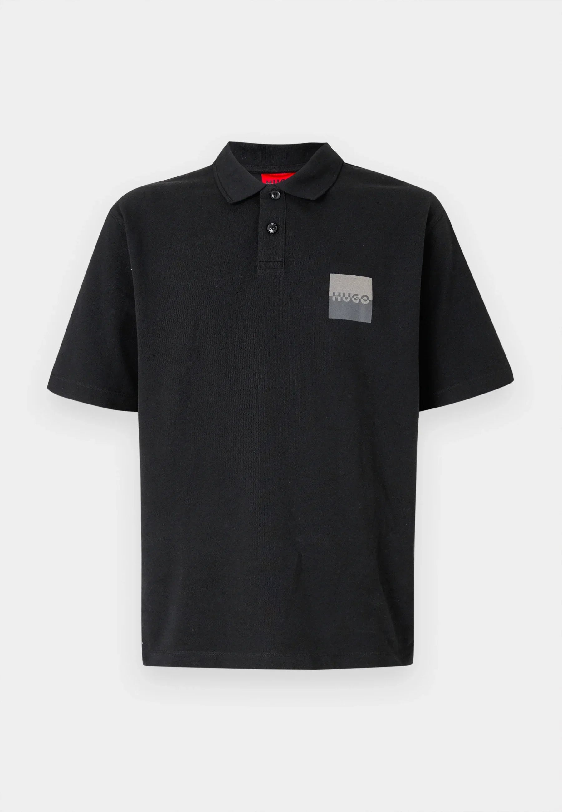 HUGO BOSS DUSPLITY POLO SHIRT | BLACK