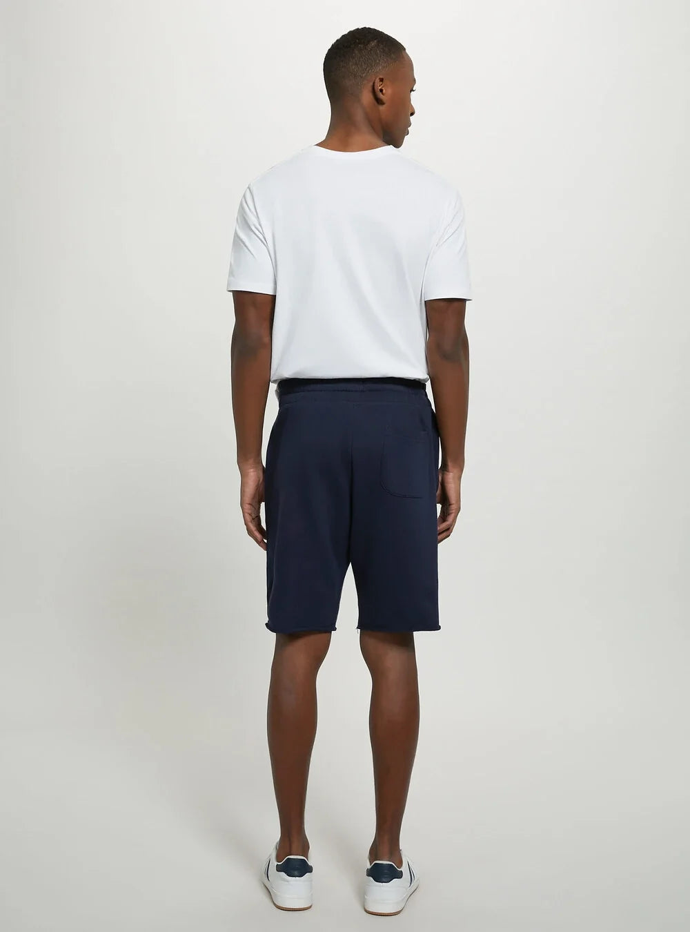 ALCOTT Cotton Bermuda Shorts - Navy Blue for men, stylish & comfy.
