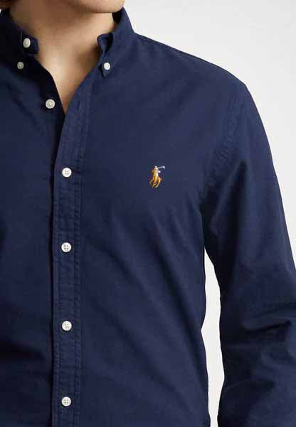 POLO RALPH LAUREN CASUAL REGULAR FIT OXFORD SHIRT | NAVY BLUE