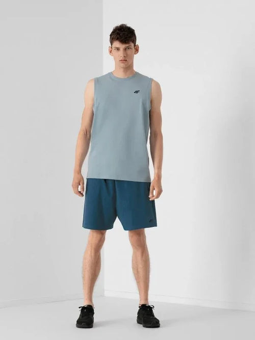 Light Sky Blue Men's Tank Top - Regular Fit Sando