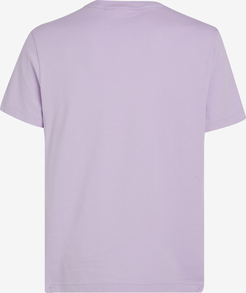 CALVIN KLEIN JEANS VARSITY LOGO T-SHIRT | LIGHT PINK