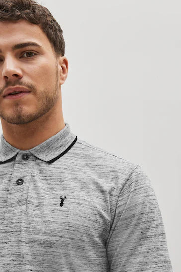 NEXT SOFT TOUCH POLO SHIRT MEN | GREY