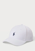 POLO RALPH LAUREN SMALL PONY BASEBALL CAP | WHITE