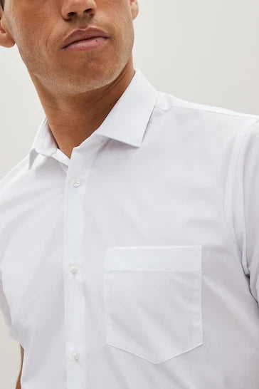 NEXT ESAY CARE SHIRT SLIM FIT | WHITE