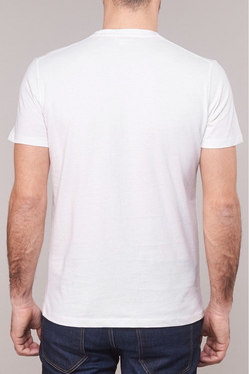 U.S POLO ASSN | BASIC INSTITUTIONAL EMBROIDERED T-SHIRT | WHITE