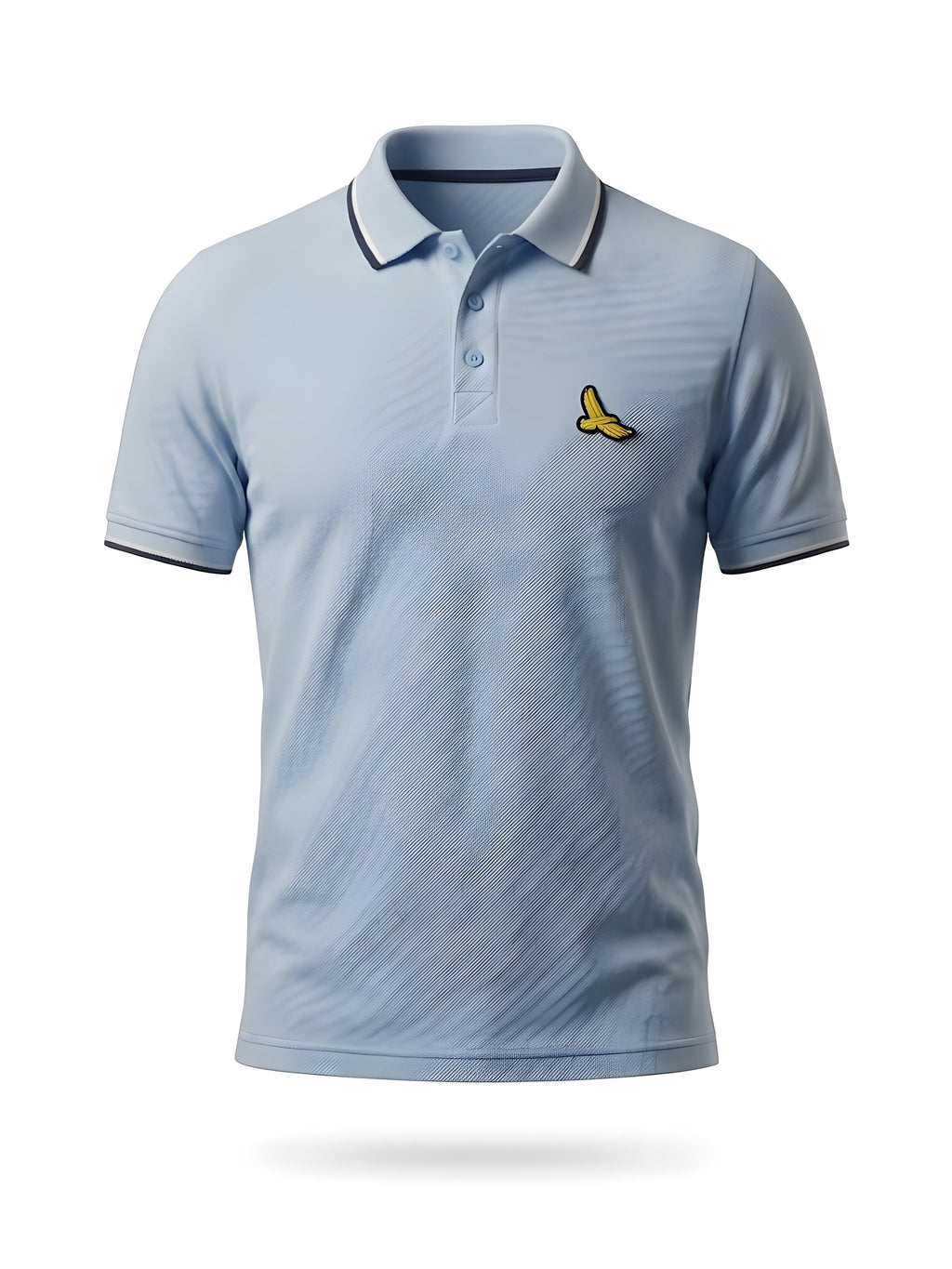 KENSINGTON PREMIUM SHIRT EMBROIDERY LOGO FOR MEN | SKY BLUE