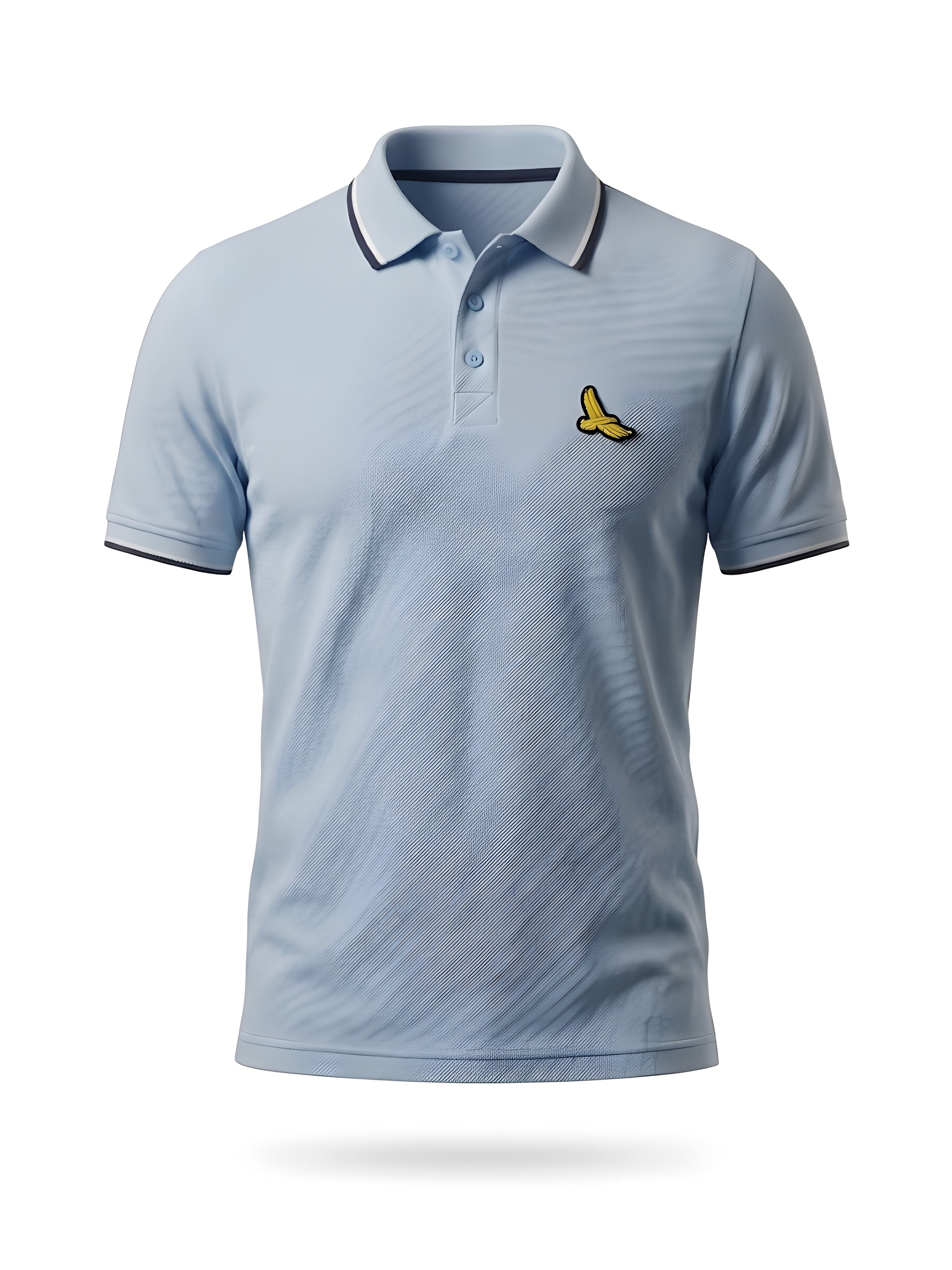 KENSINGTON PREMIUM SHIRT EMBROIDERY LOGO FOR MEN | SKY BLUE