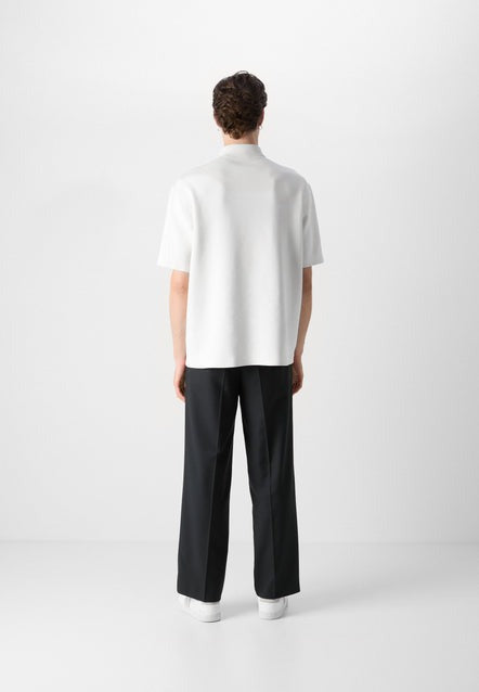 HUGO BOSS STRETCH-COTTON POLO SHIRT | WHITE