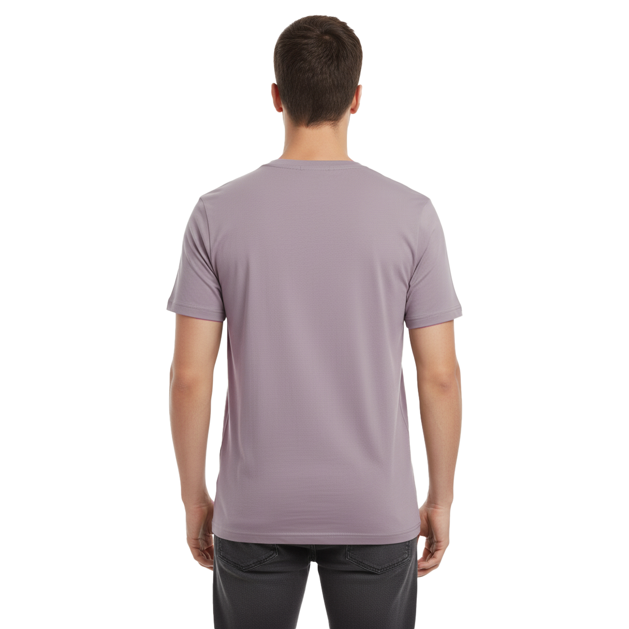 JACK & JONES PRINTED LOGO T- SHIRT | GREY