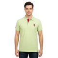 U.S POLO ASSN PIQUE PRINTED GRAPHIC POLO-MENS | YELLOW