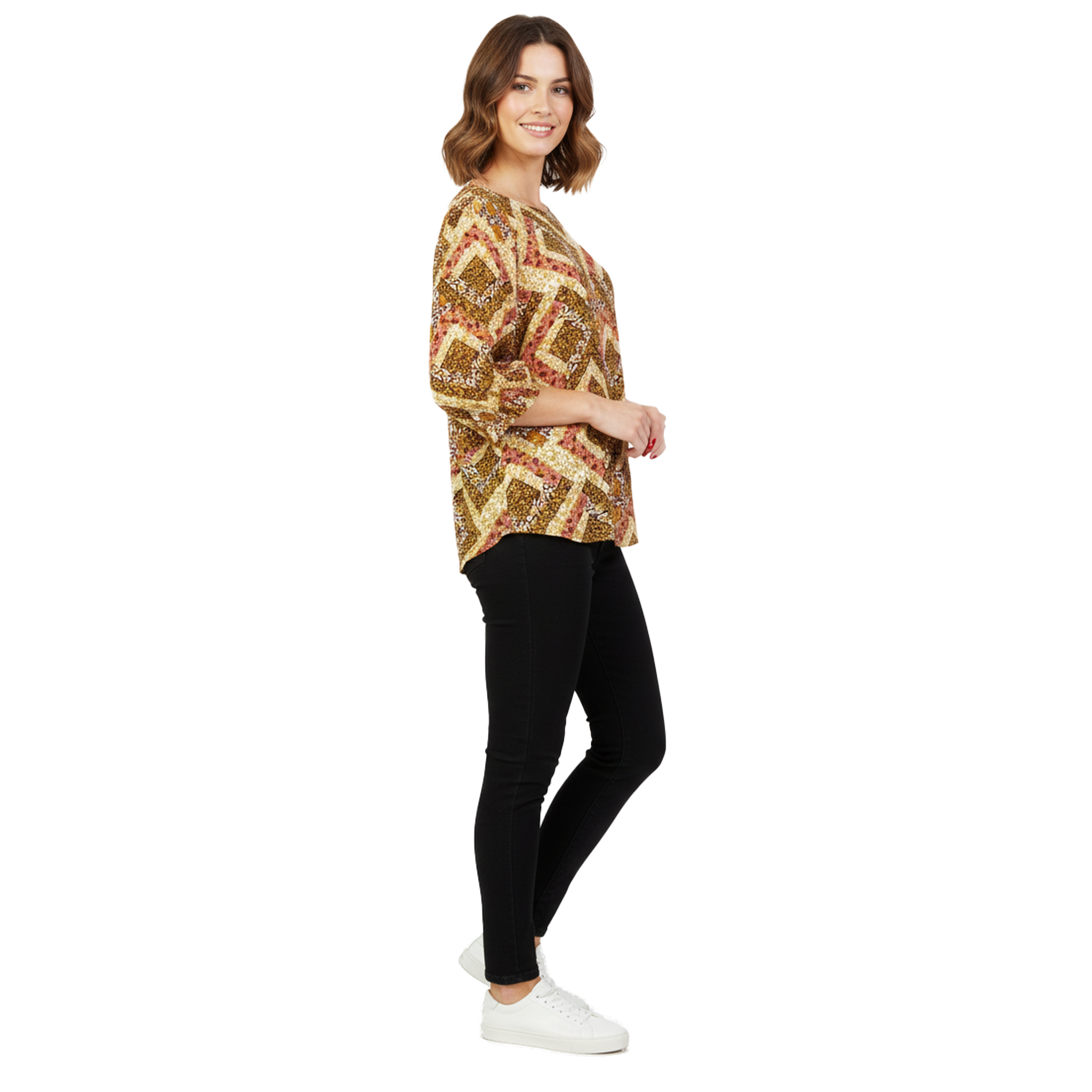 NEXT WOMENS PRINTED FLORAL TOP