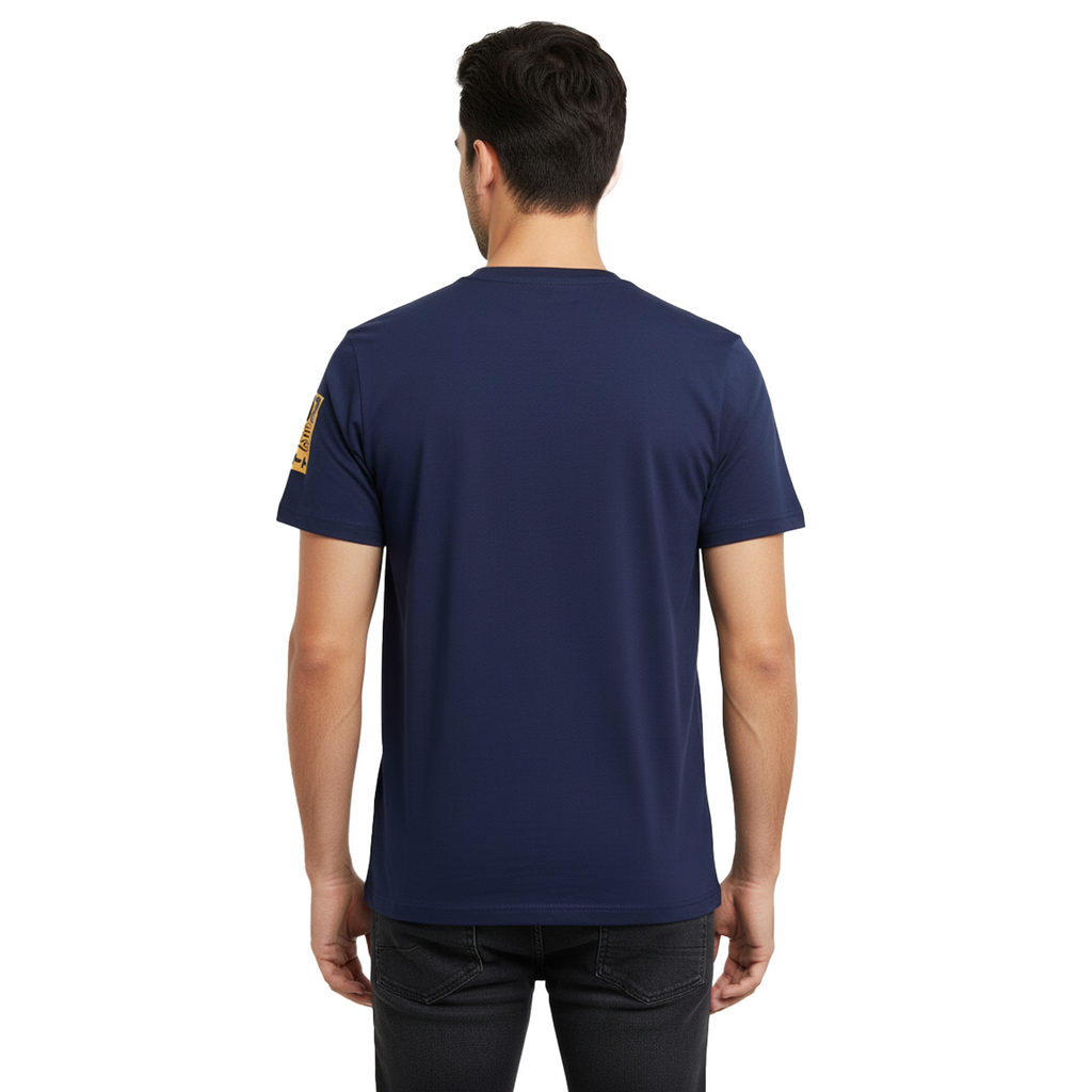GUESS CLASSIC JAPANESS PRINT MEN'S T-SHIRT | DARK BLUE
