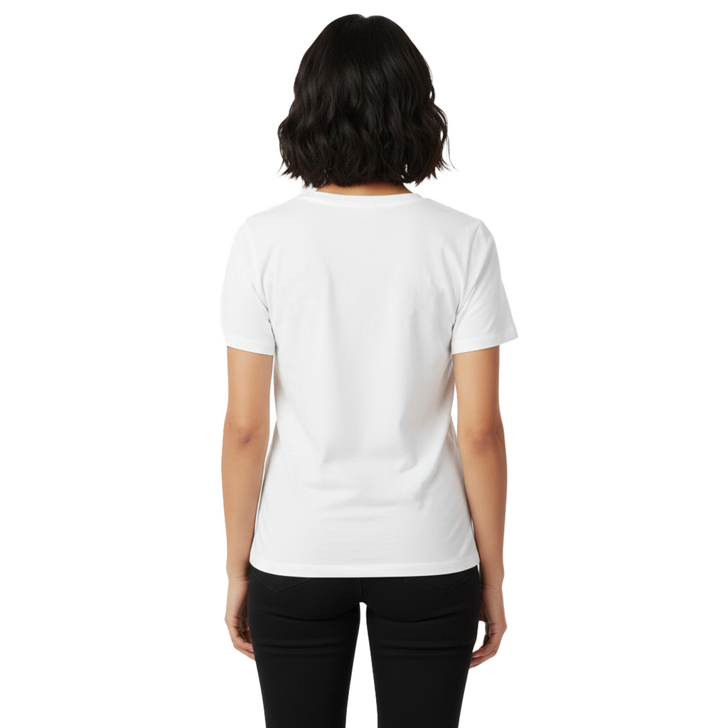OVS PLAIN STARS T-SHIRT | WHITE