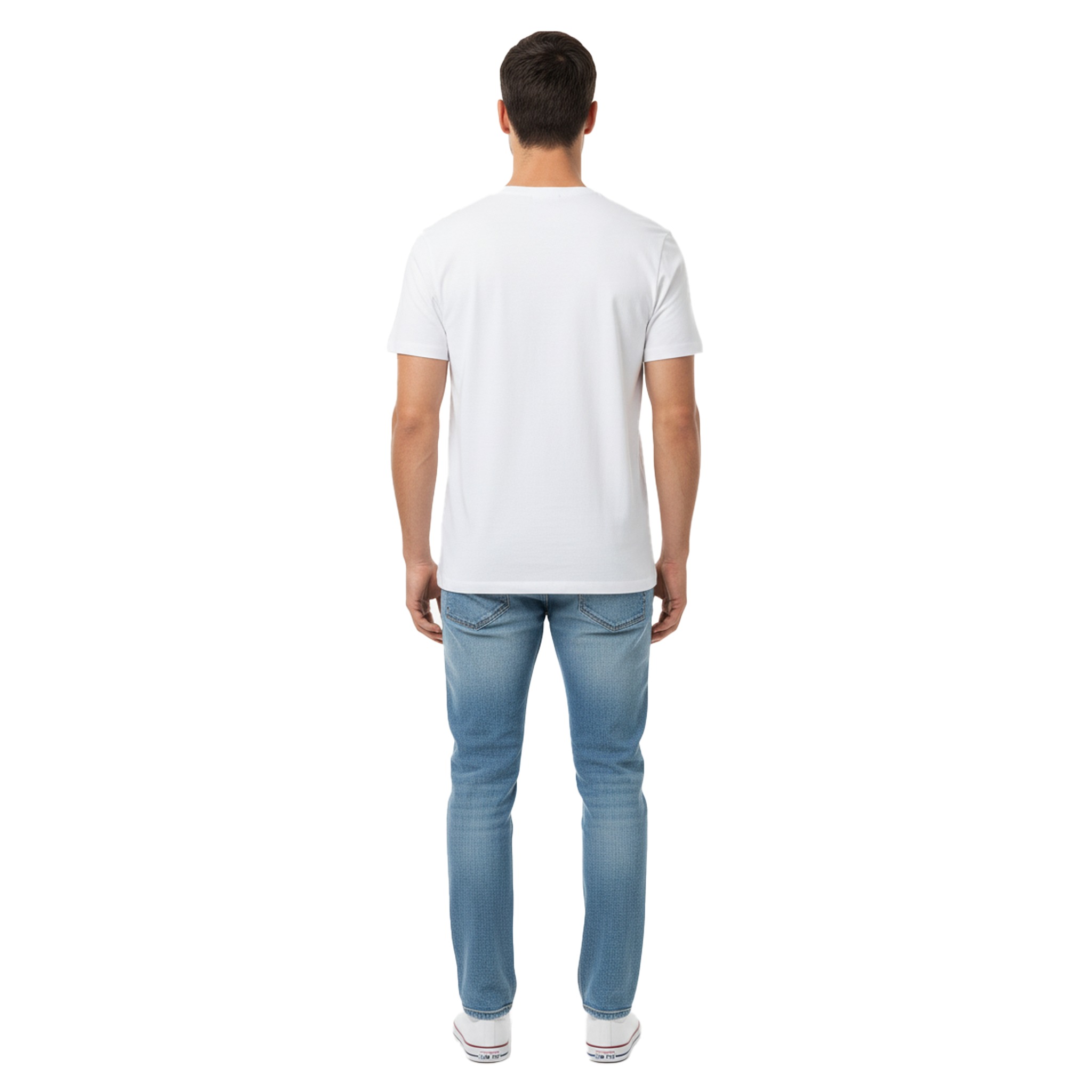 PEPE JEANS LONDON-ALCOTT-REGULAR FIT-T-SHIRT | WHITE