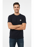 JACK & JONES PREMIUM LOGO T-SHIRT FOR MEN  | NAVY BLUE