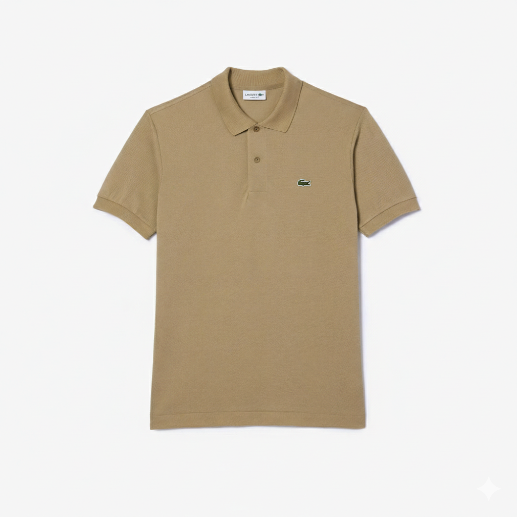 LACOSTE MEN'S SLIM FIT ORIGINAL L.12.12 POLO | BROWN