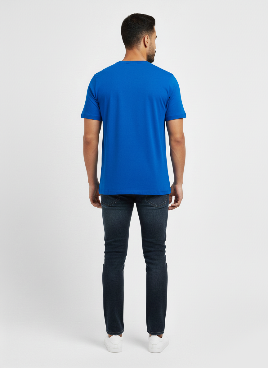 JACK & JONES MEN’S PREMIUM GRAPHIC T-SHIRT | ARKANSAS STATE UNIVERSITY PRINT | BLUE