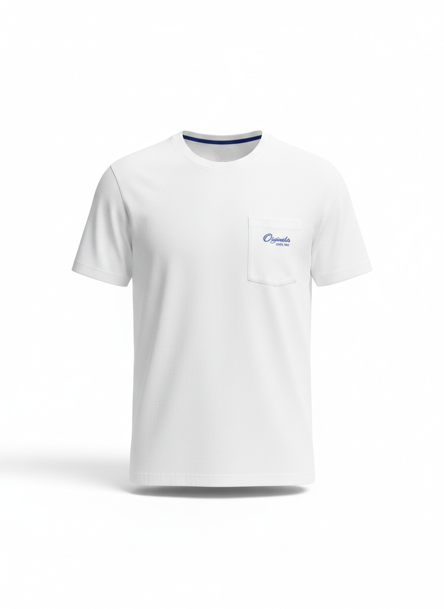 JACK & JONES MEN’S PREMIUM POCKET T-SHIRT | WHITE