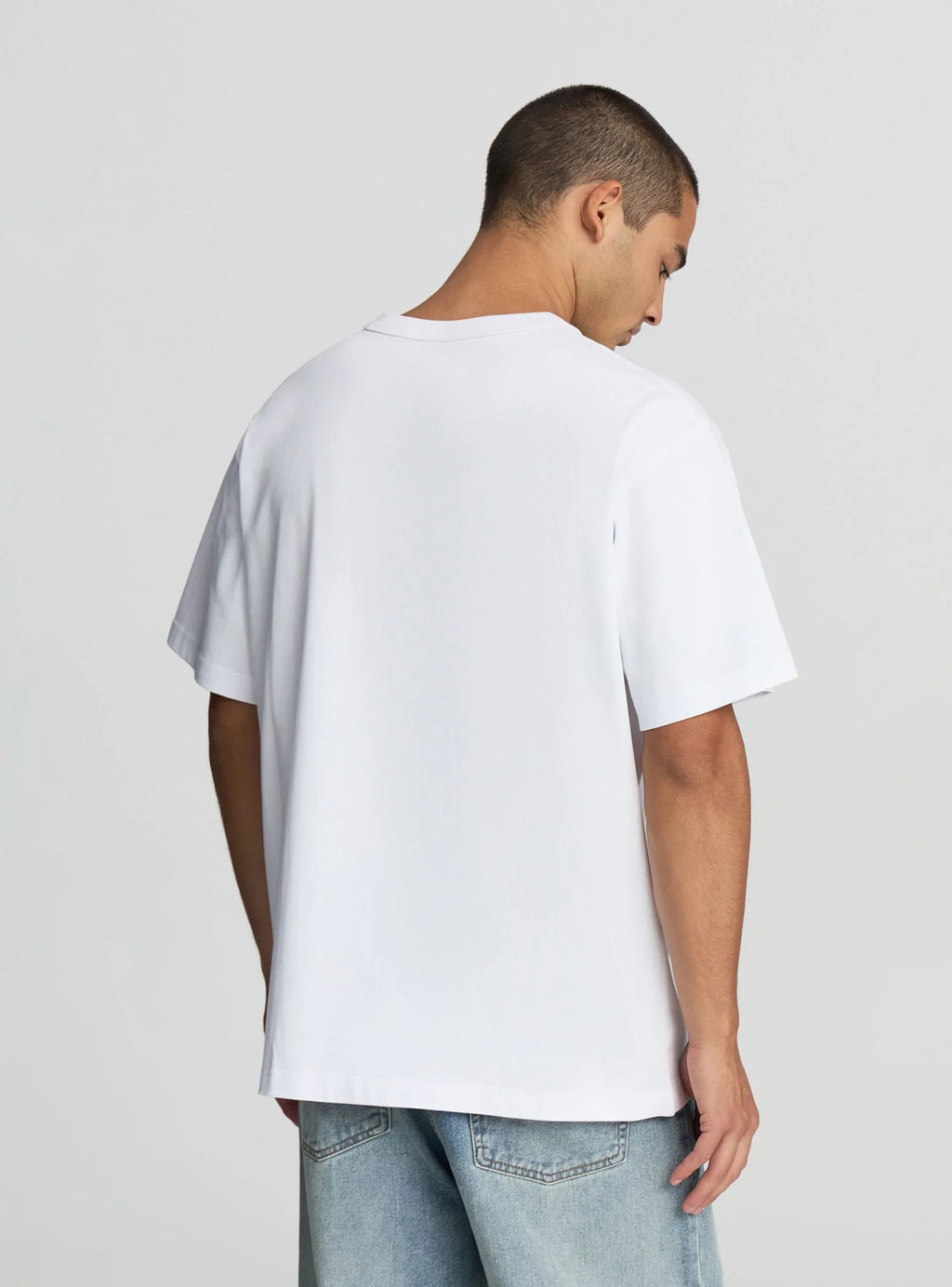 TERRANOVA HEAVYWEIGHT SOLID COLOR T-SHIRT | OPTICAL WHITE