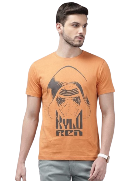 OUTFITTERS KYLO REN STAR WARS GRAPHIC T-SHIRT | ORANGE