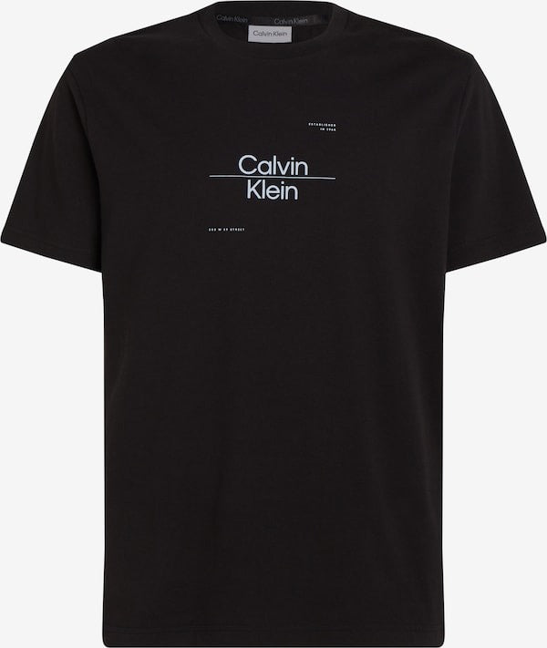 CALVIN KLEIN JEANS VARSITY LOGO T-SHIRT | BLACK