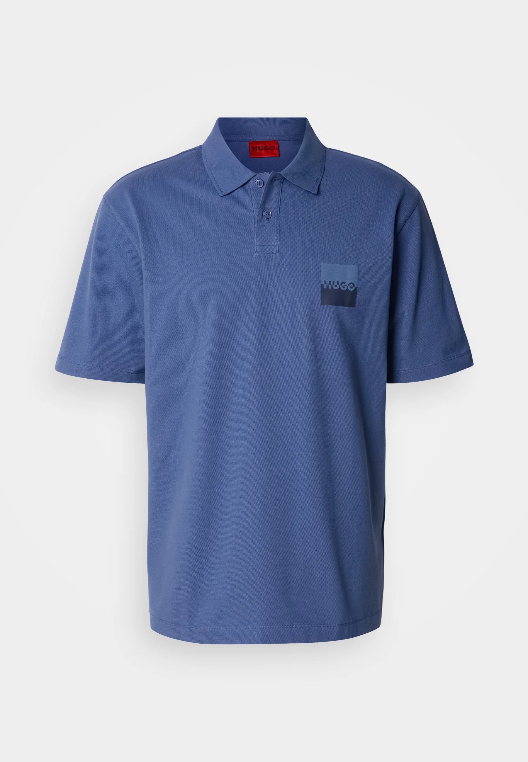 HUGO BOSS DUSPLITY POLO SHIRT | MEDIUM BLUE