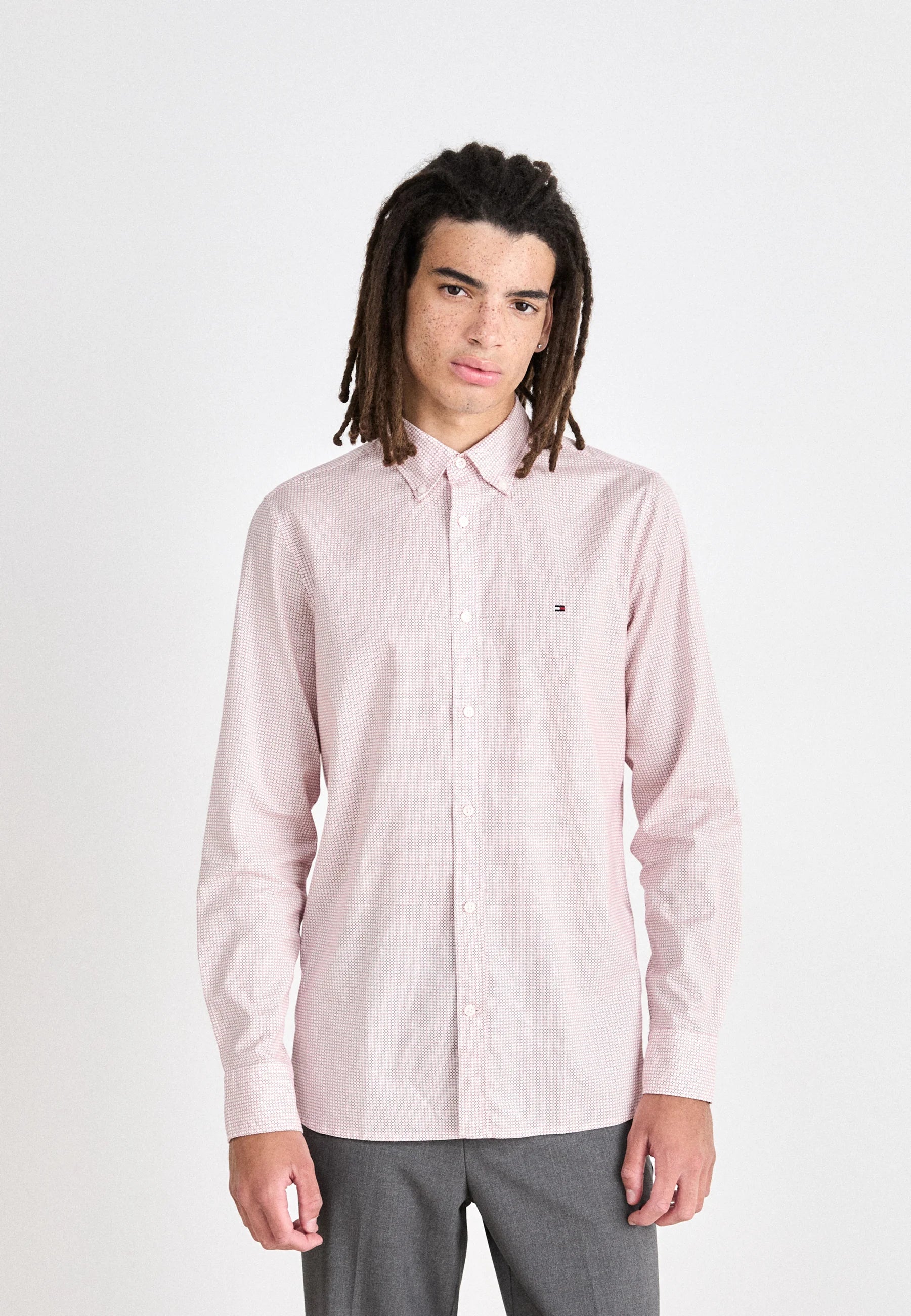 TOMMY HILFIGER - FLEX MICRO - SHIRT  | OPTIC WHITE