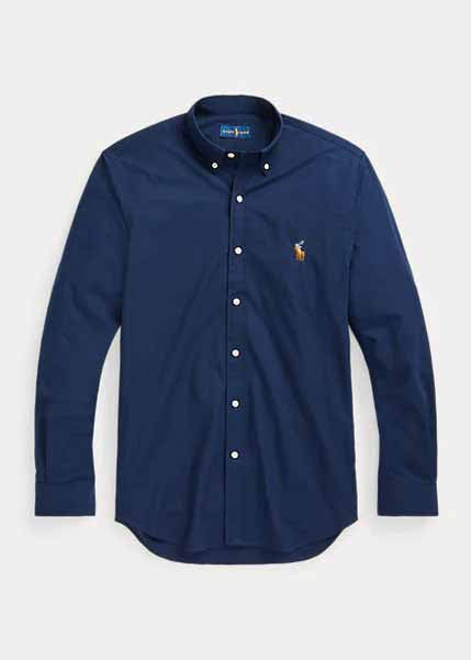 POLO RALPH LAUREN CASUAL REGULAR FIT OXFORD SHIRT | NAVY BLUE
