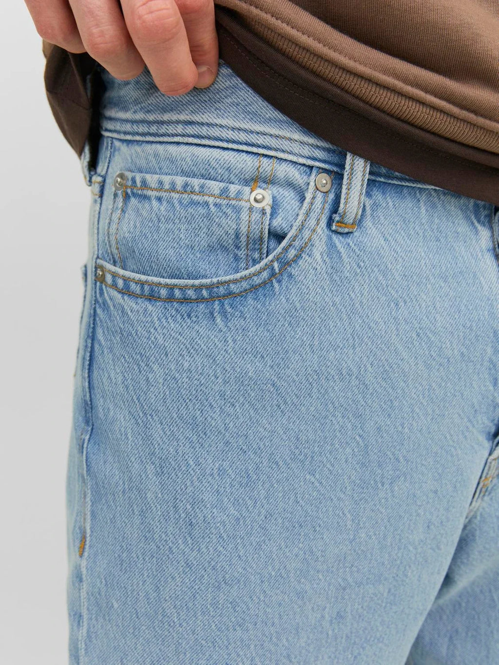 JACK & JONES light blue baggy fit jeans for men