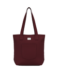 UPCYCLING PREMIUM WOOL TOTE BAG | MAROON