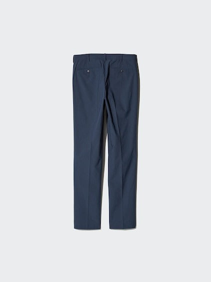 UNIQLO MEN’S SLIM FIT FORMAL PANT CHINO | NAVY BLUE