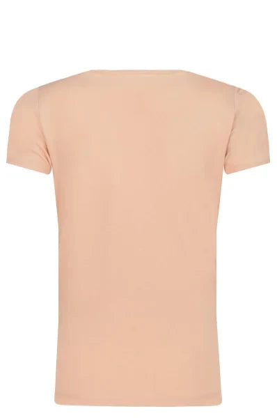 GUESS LOS ANGELES-KIDS-TEE SHIRT-PRINTED | PEACH