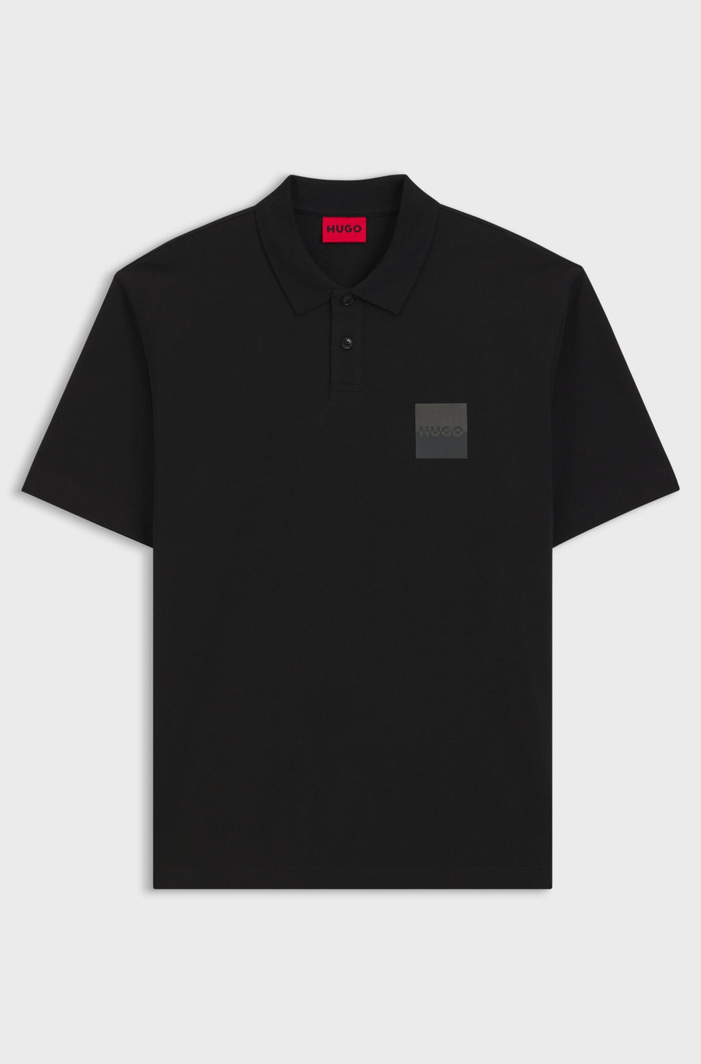 HUGO BOSS DUSPLITY POLO SHIRT | BLACK