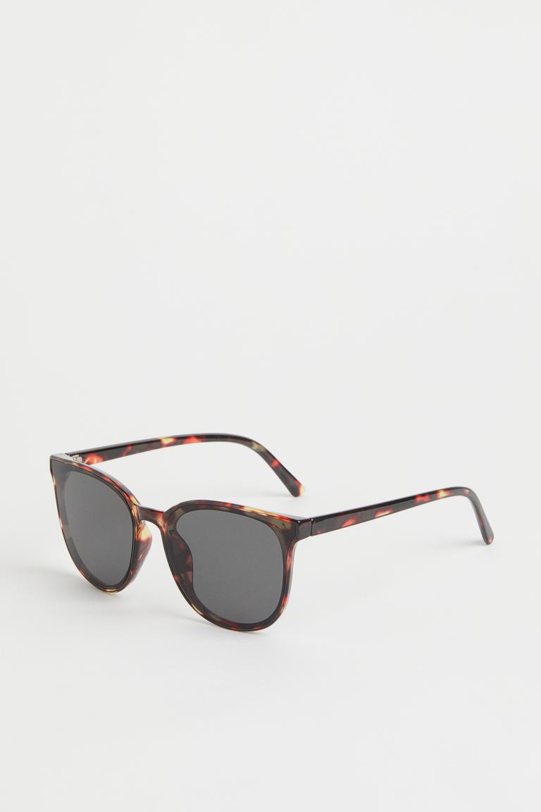 H&M SUNGLASSES BROWN/TORTOISESHELL PATTREN