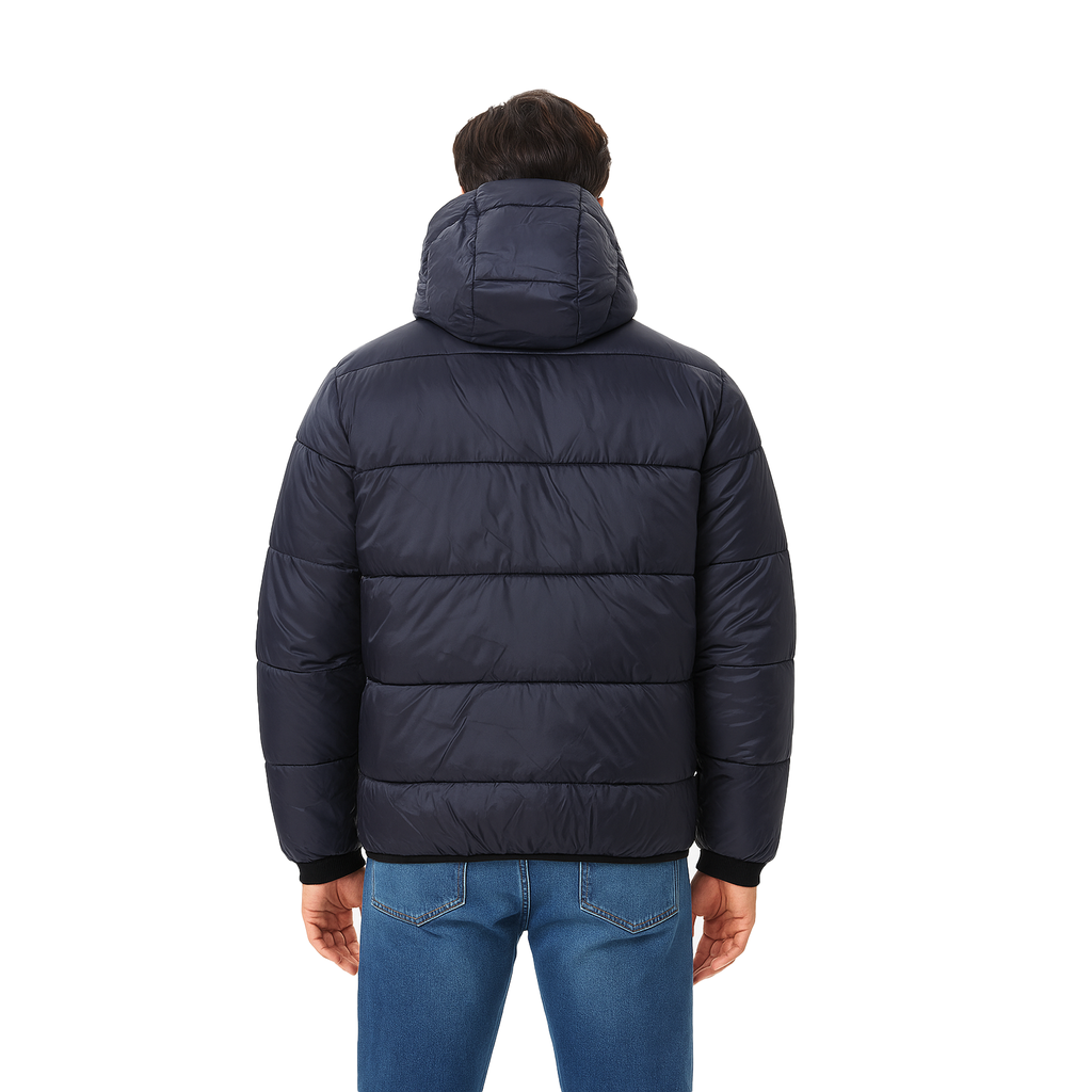 HUGO BOSS MEN’S PUFFER JACKET | NAVY BLUE WINTER ESSENTIAL
