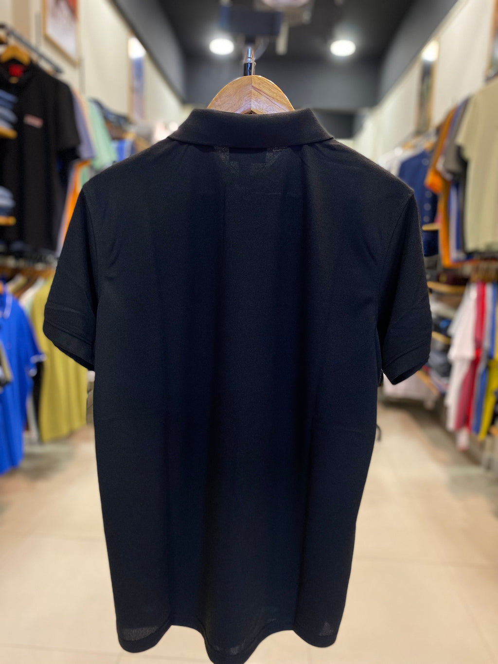 DOLCE & GABBANA MEN SLIM FIT CLASSIC POLO SHIRT | BLACK