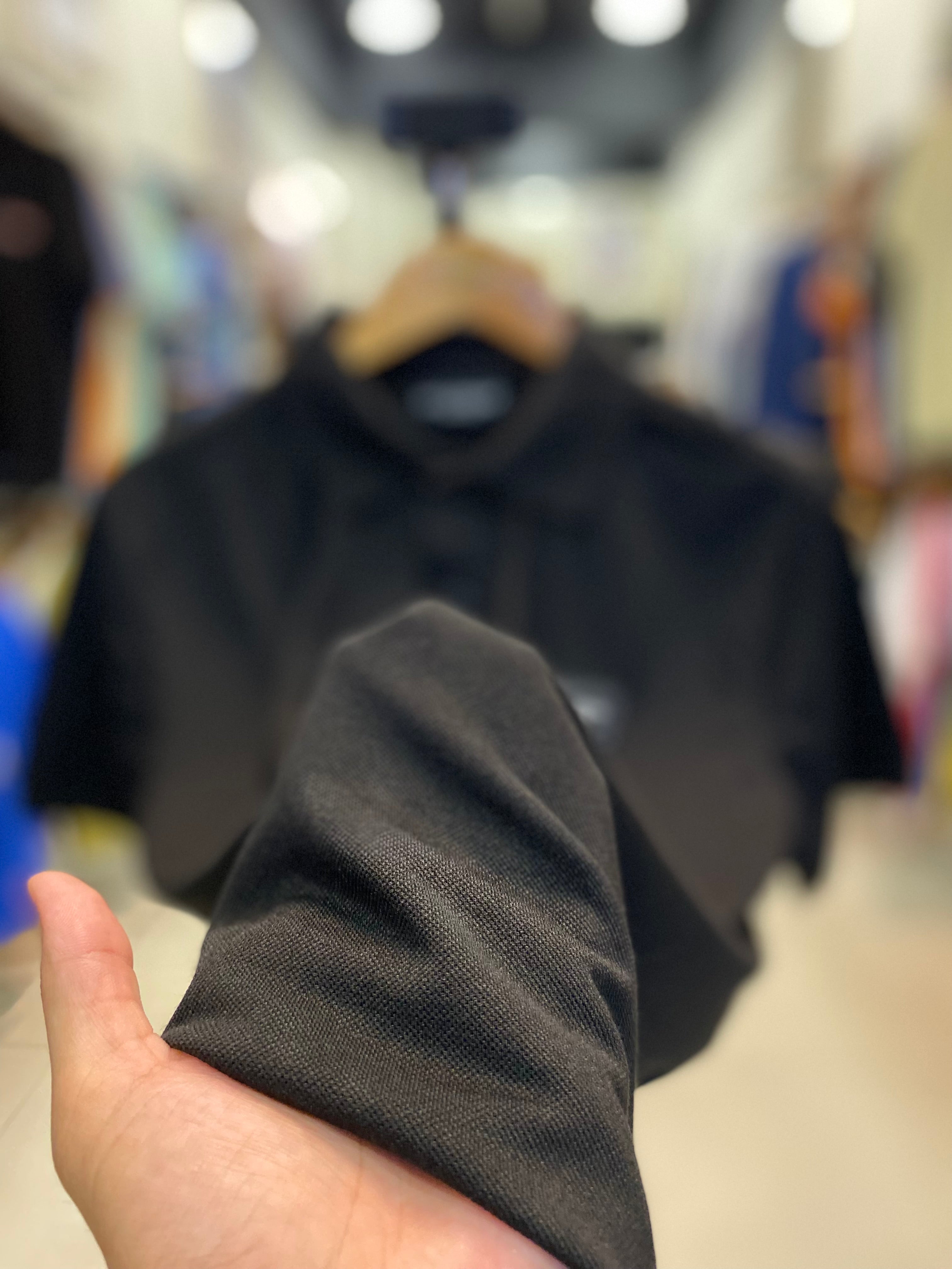 DOLCE & GABBANA MEN SLIM FIT CLASSIC POLO SHIRT | BLACK