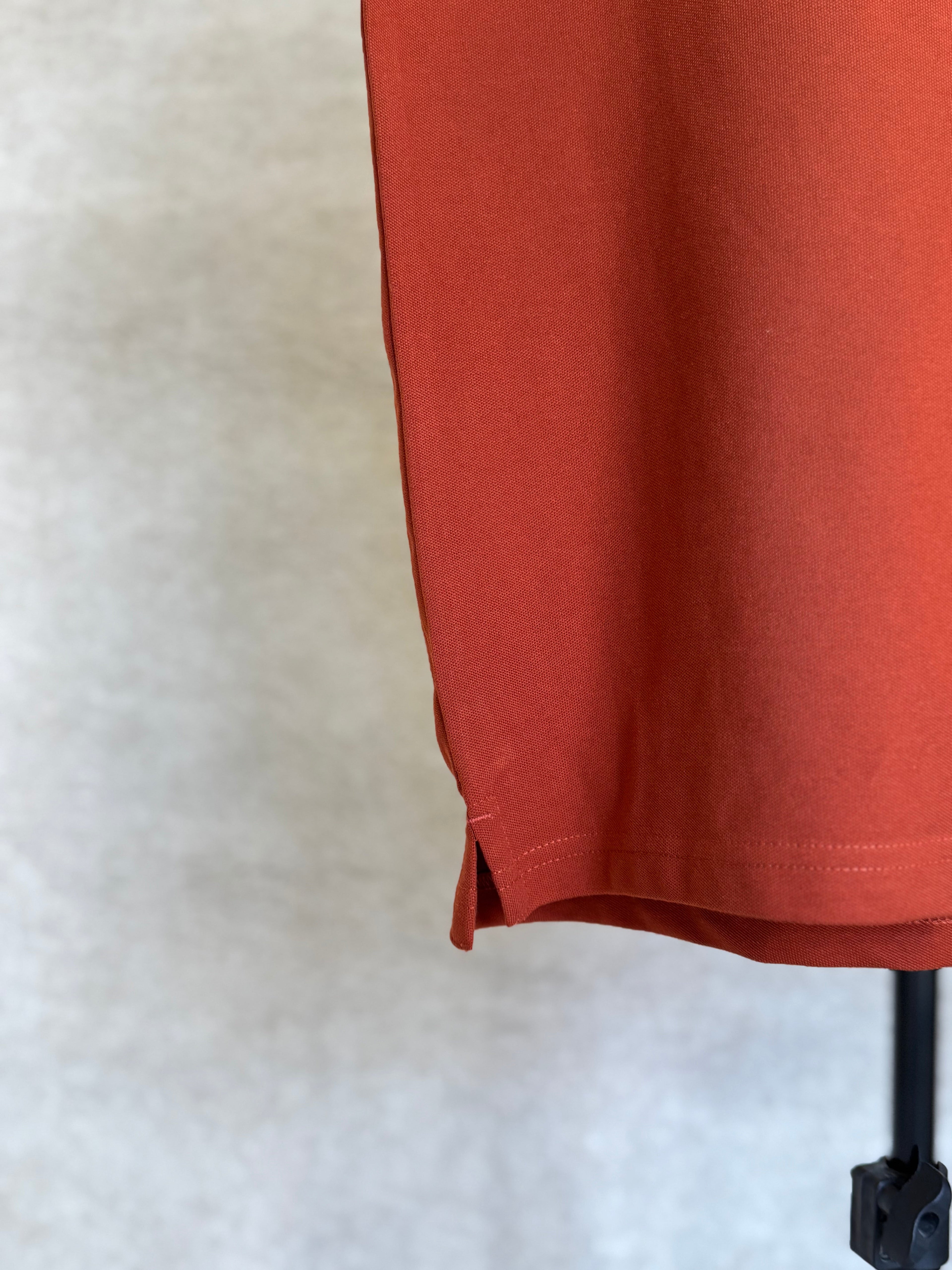 HUGO BOSS REGULAR-FIT POLO SHIRT WITH BOSS LOGO | REDDISH