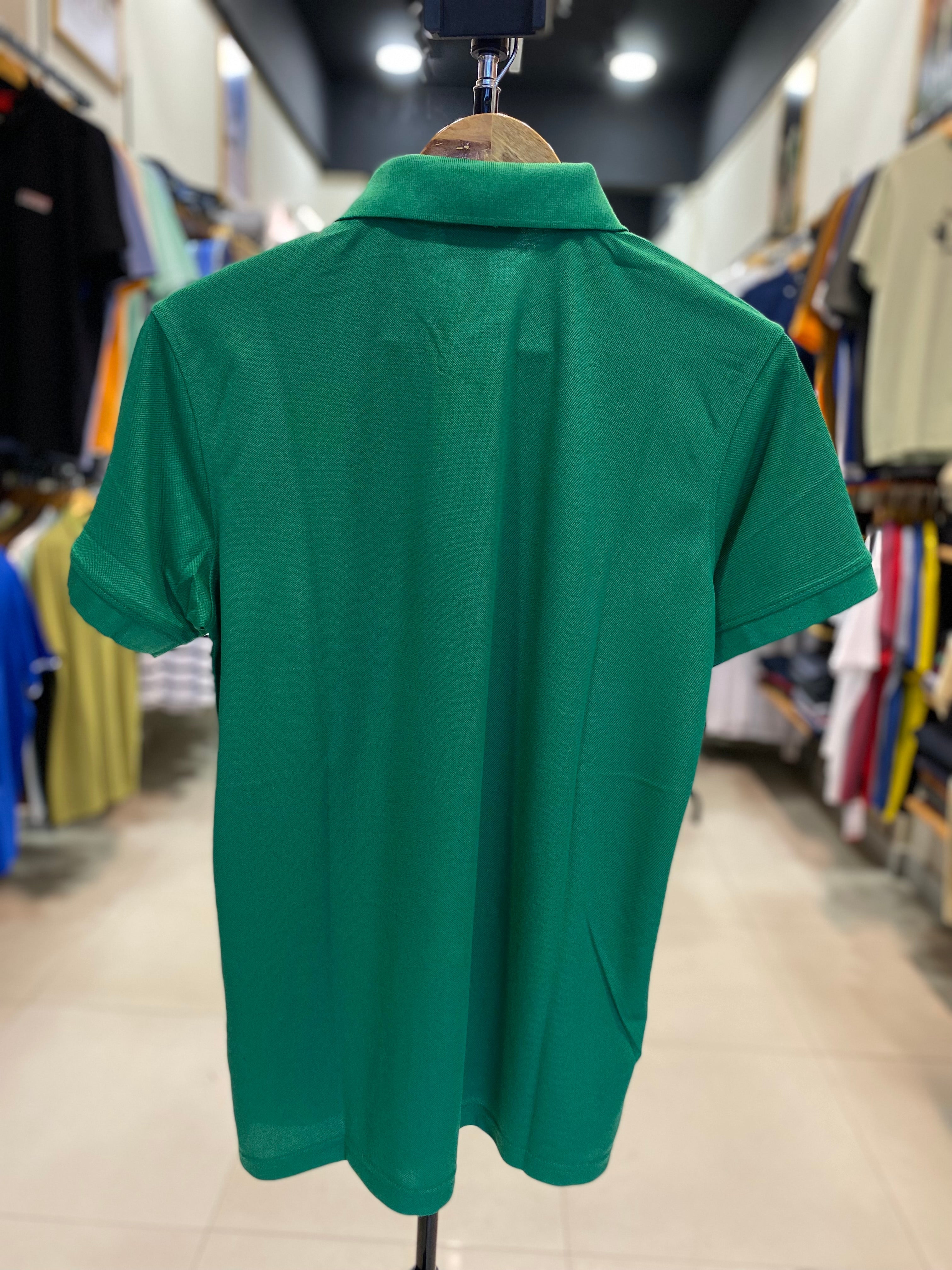 DOLCE & GABBANA MEN SLIM FIT CLASSIC POLO SHIRT | GREEN