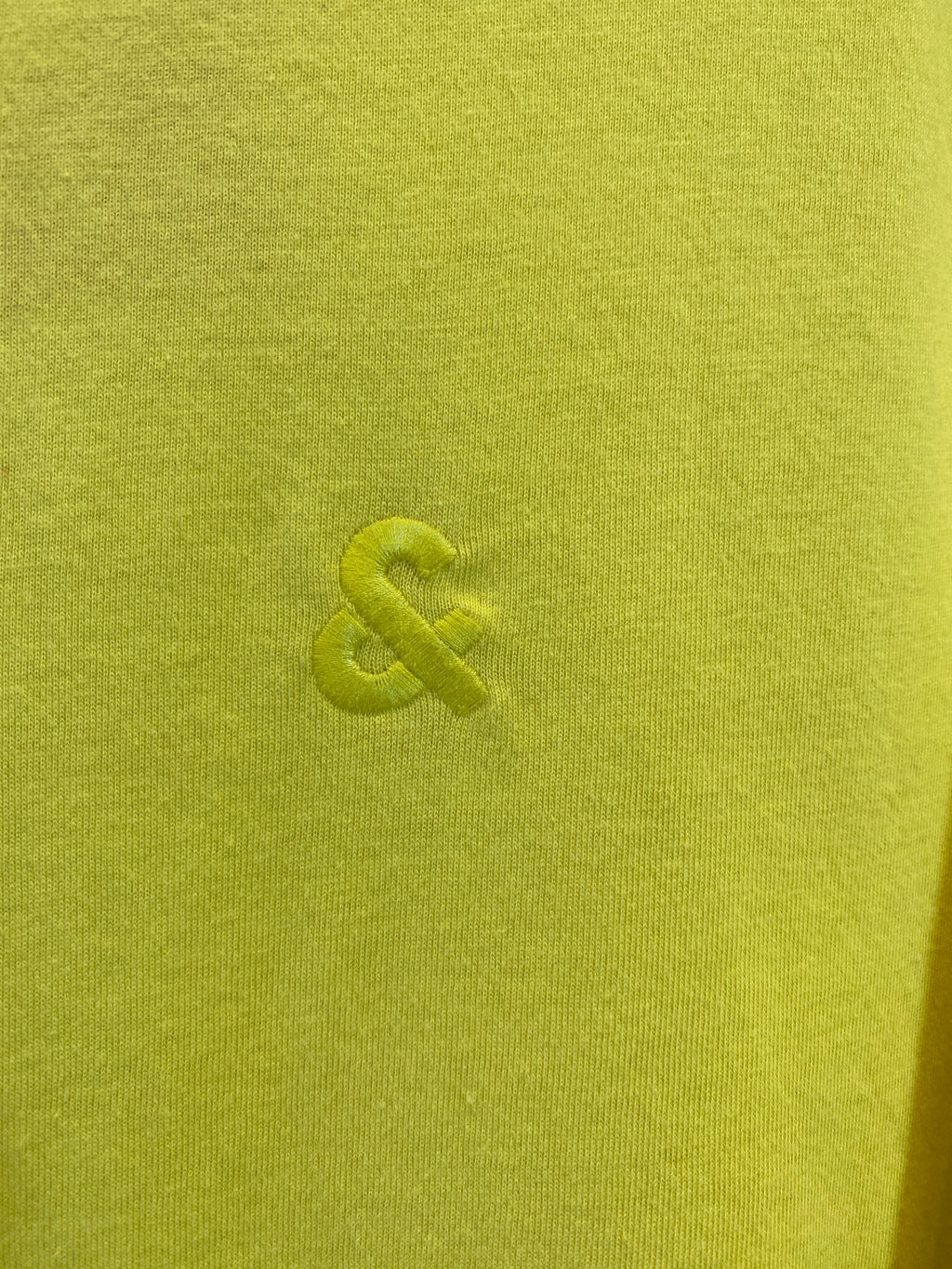 JACK & JONES PLAIN POLO | YELLOW