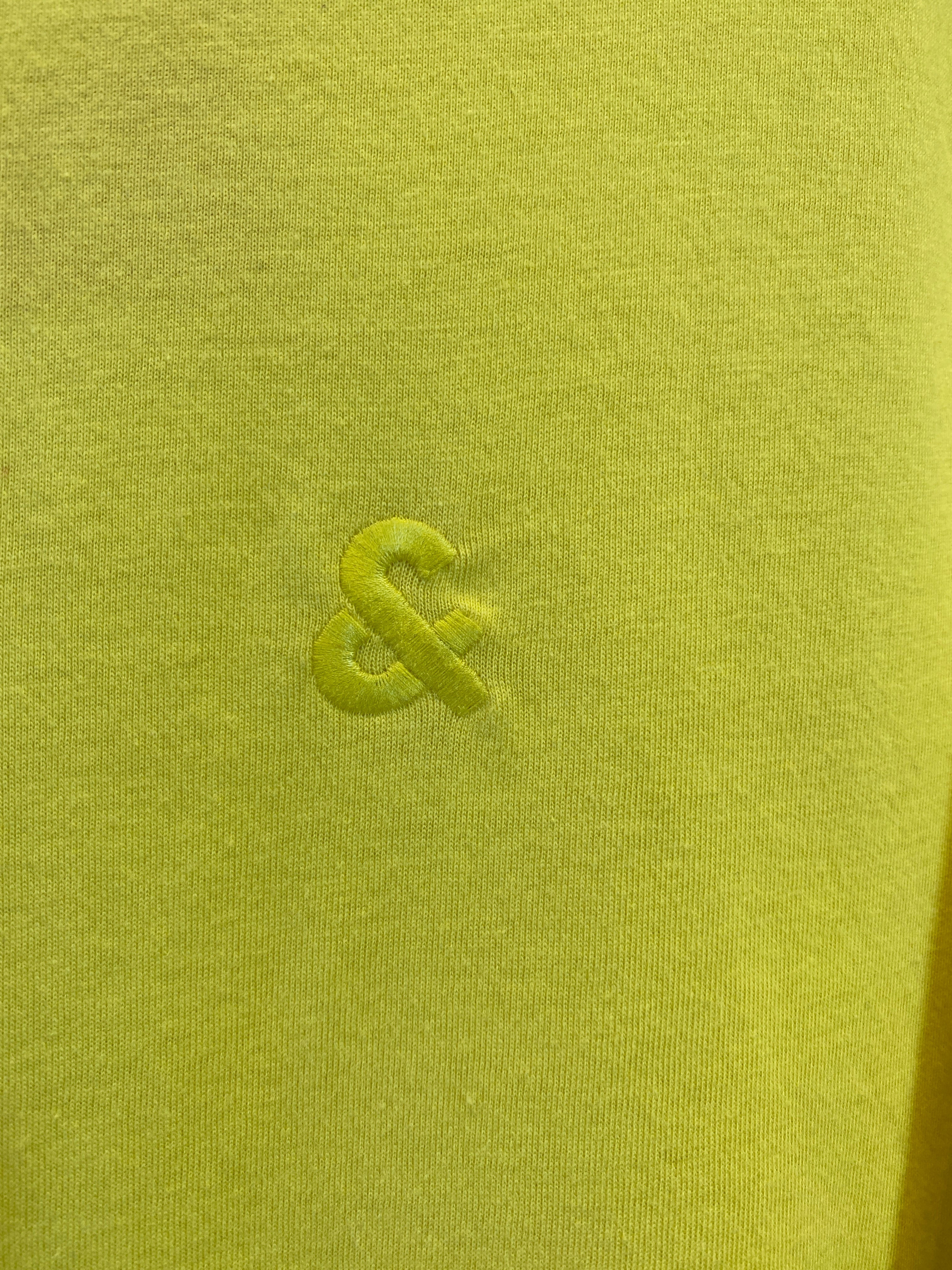 JACK & JONES PLAIN POLO | YELLOW