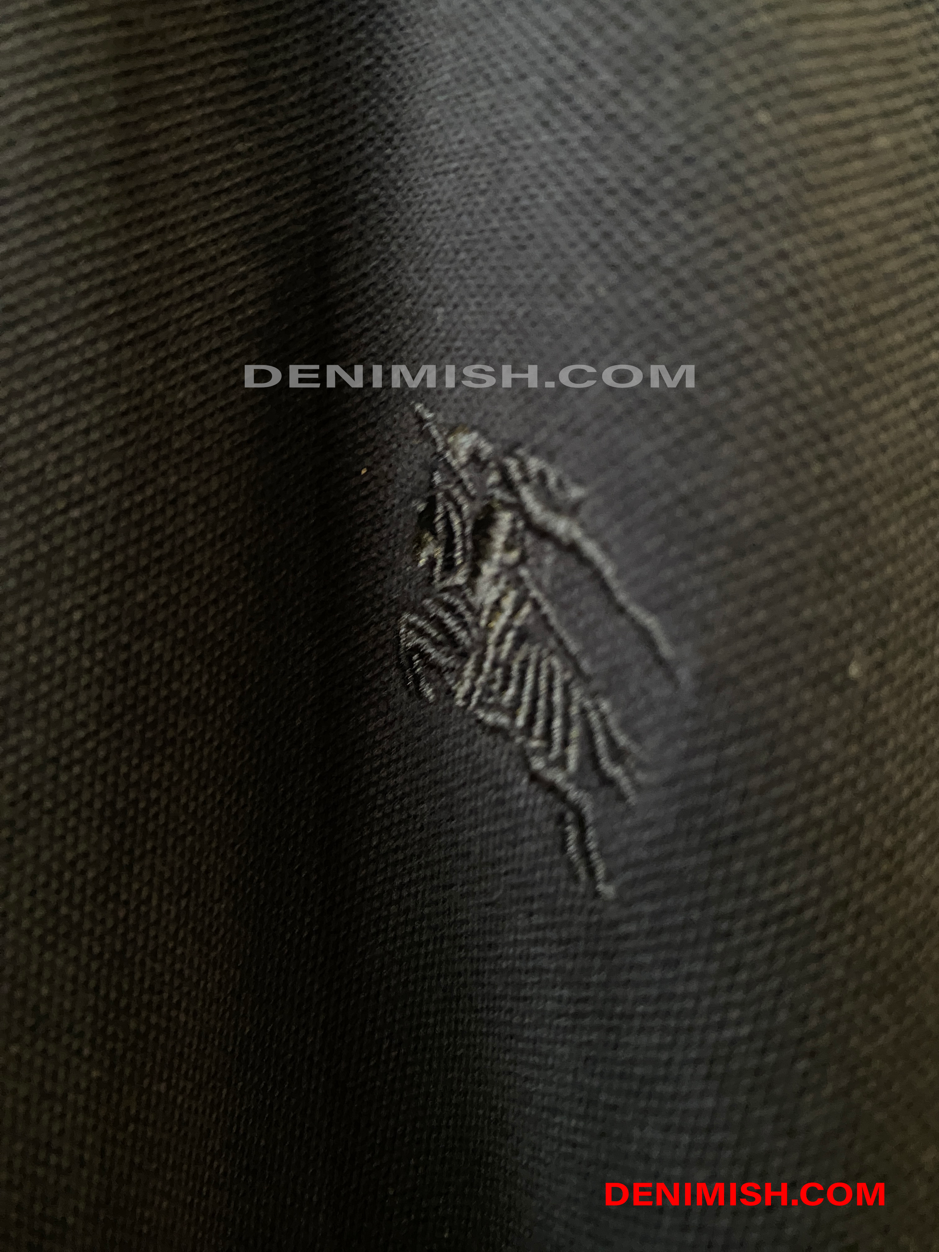 BURBERRY COTTON SILK POLO SHIRT | BLACK