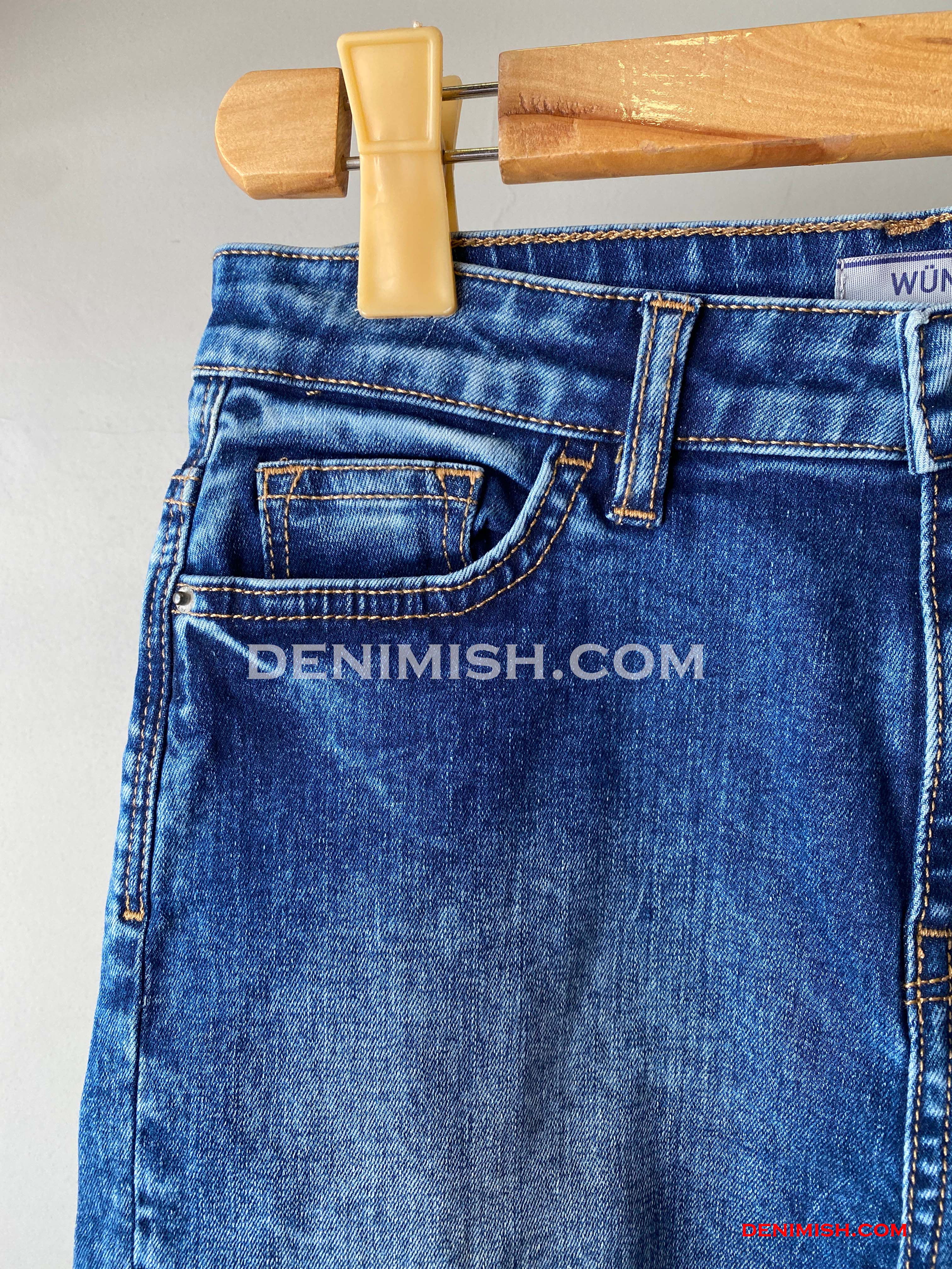 Denium blue Wunsche Shorts for Women – Effortless Summer Style