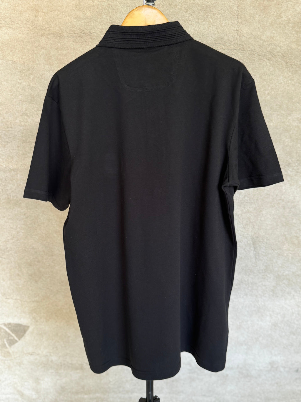 HUGO BOSS PIRAX BB POLO SHIRT | BLACK
