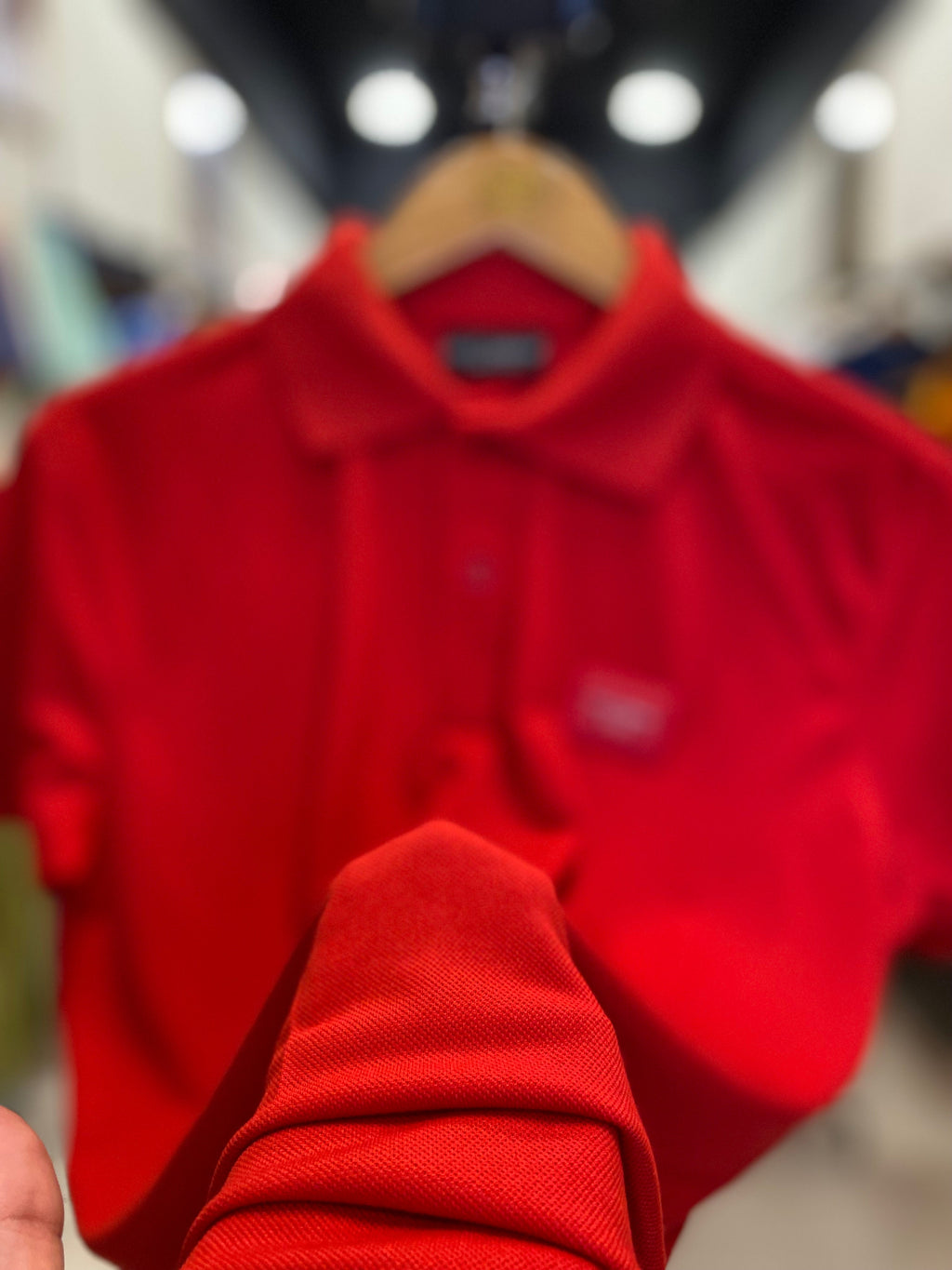 DOLCE & GABBANA MEN SLIM FIT CLASSIC POLO SHIRT | RED
